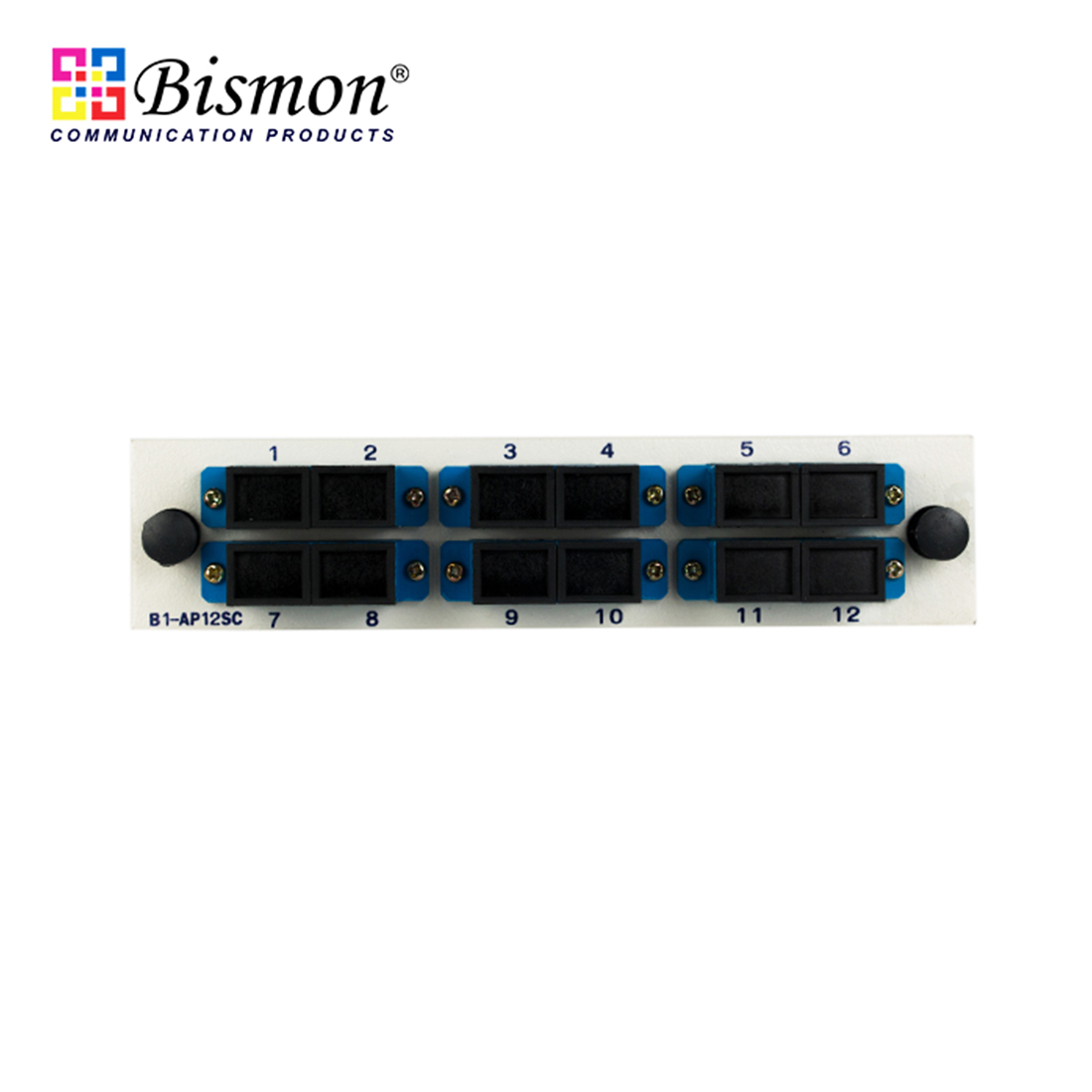 12 SC Snap-in adapter Plate Single-mode Full set